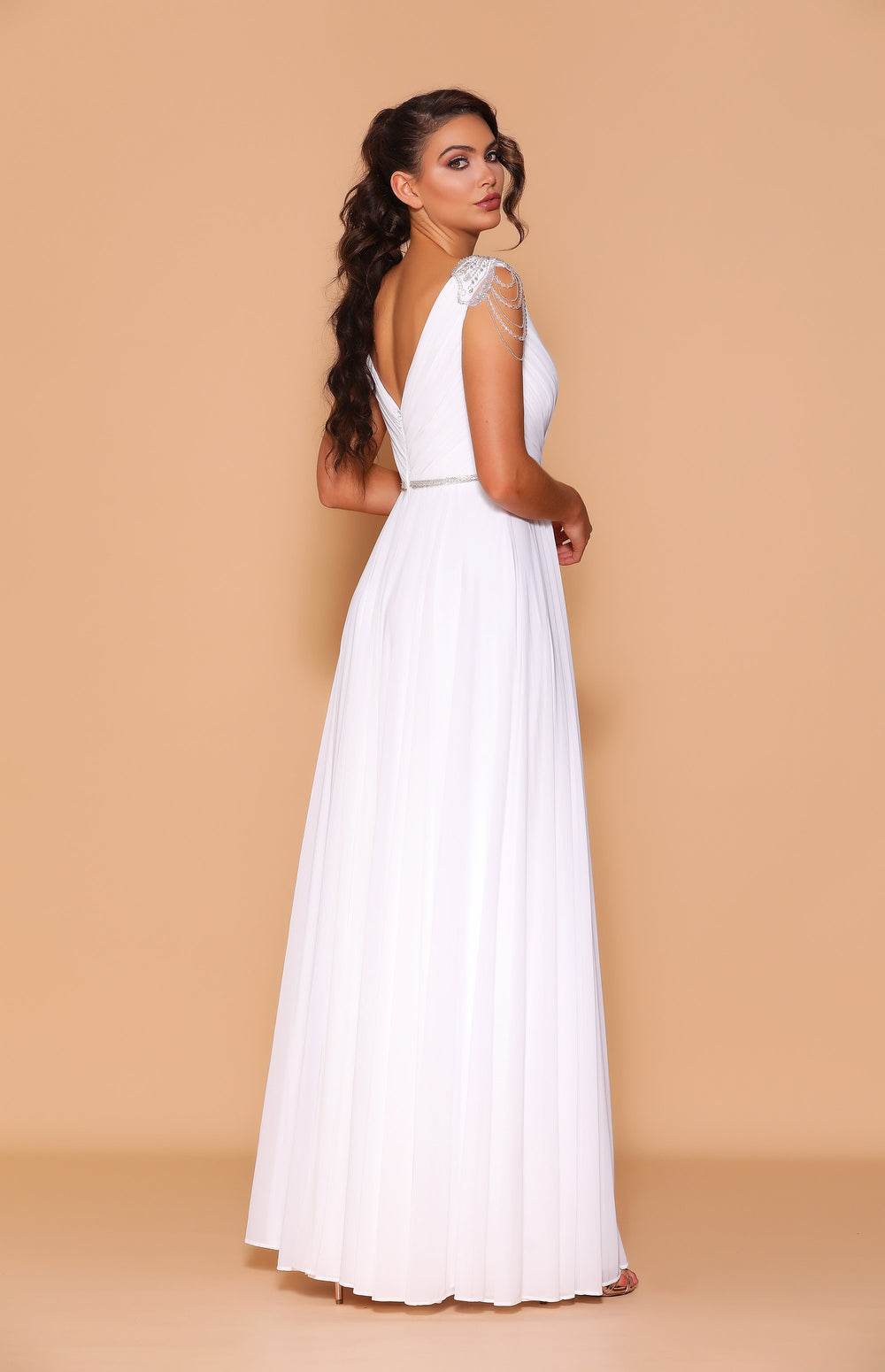 Denver Dress In White By Les Demoiselle - ElissaJay Boutique
