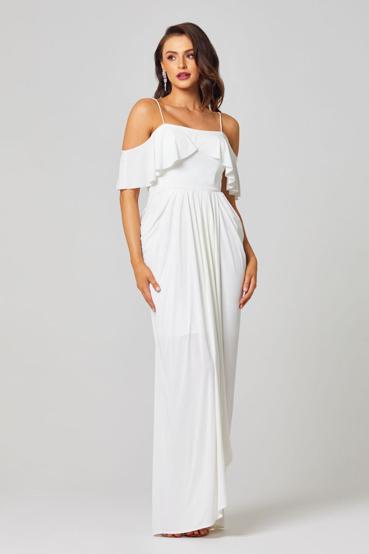Arianna Dress In Vintage White By Tania Olsen - ElissaJay Boutique