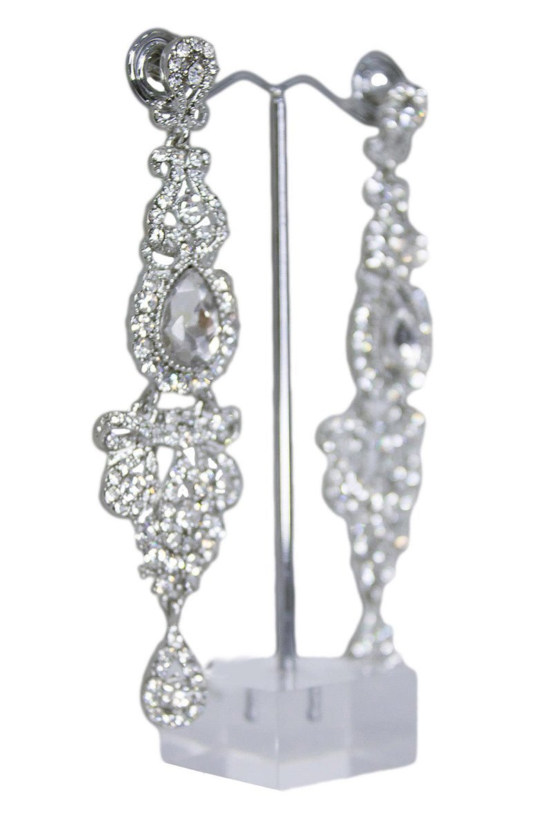 Tamara Silver Earrings - ElissaJay Boutique