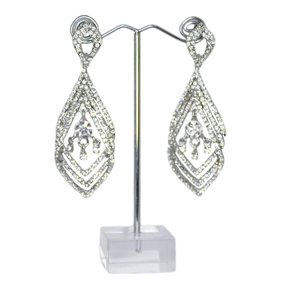 Caitlyn Silver Earrings - ElissaJay Boutique