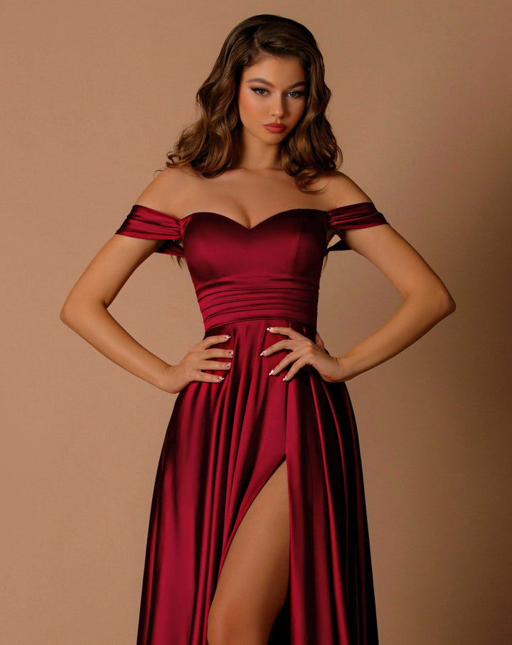 Maggie Dress by Nicoletta NBM1025 - ElissaJay Boutique