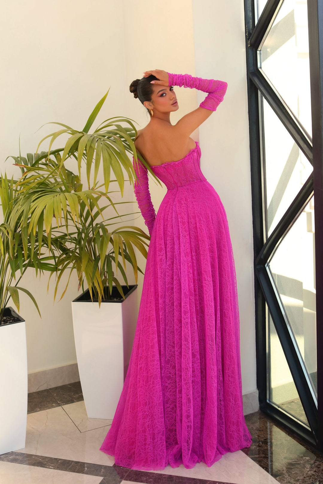 Michelle Dress by Nicoletta NC1005 - ElissaJay Boutique