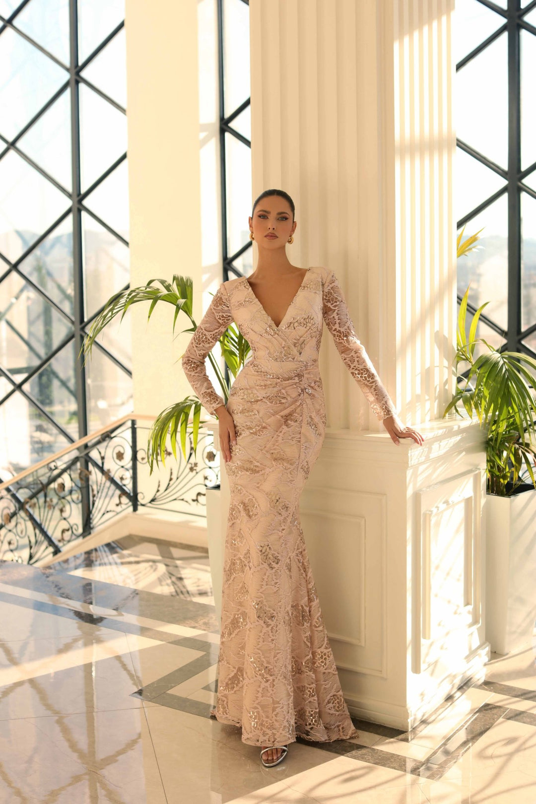 Pierra Dress by Nicoletta NC1006 - ElissaJay Boutique