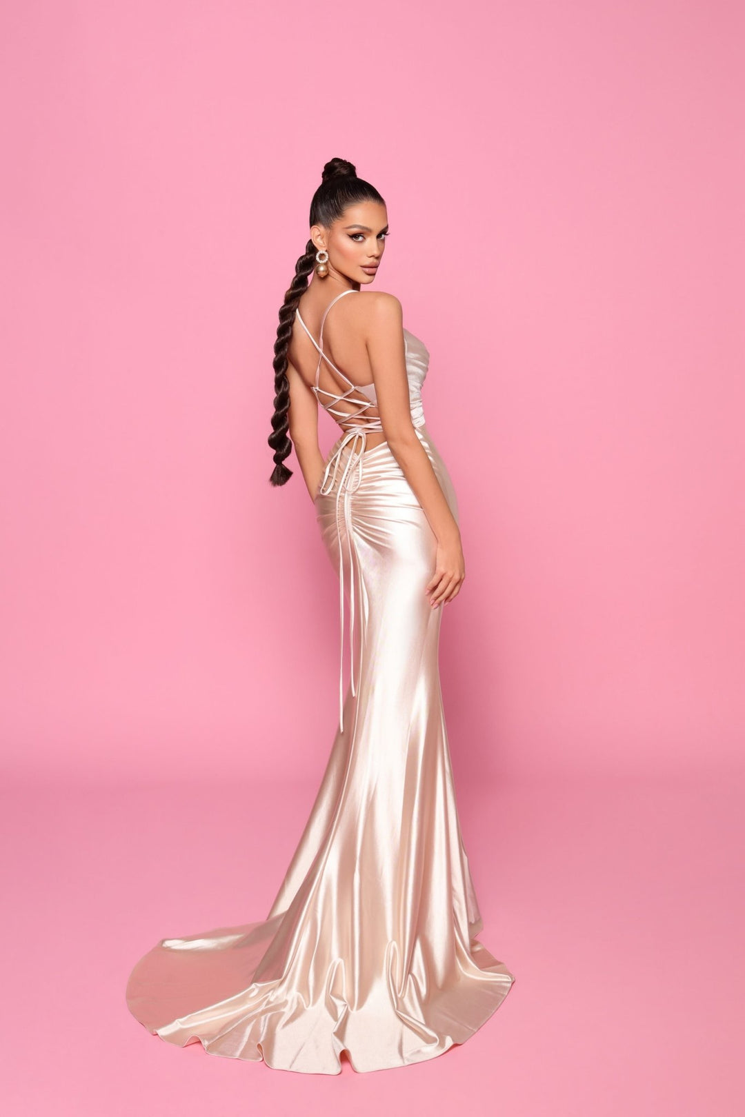 Larisa Dress by Nicoletta NP180 - ElissaJay Boutique