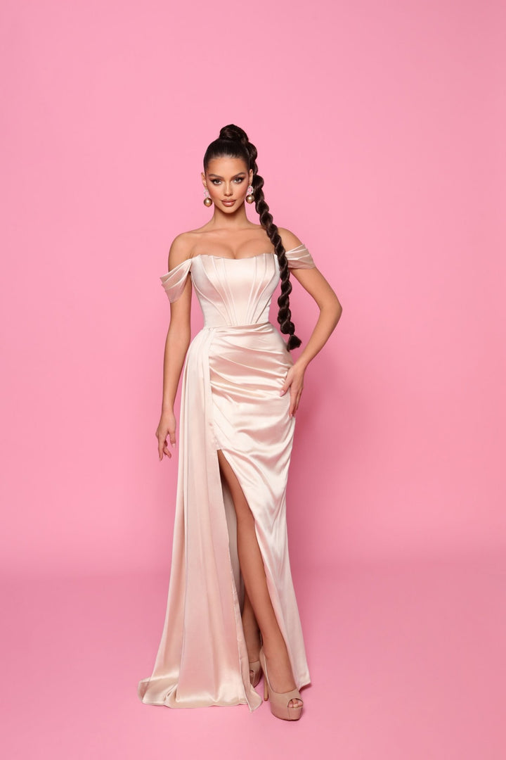 Kayla Dress by Nicoletta NP185 - ElissaJay Boutique