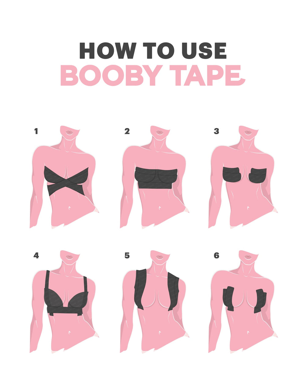 Booby Tape BOOBY TAPE - ElissaJay Boutique