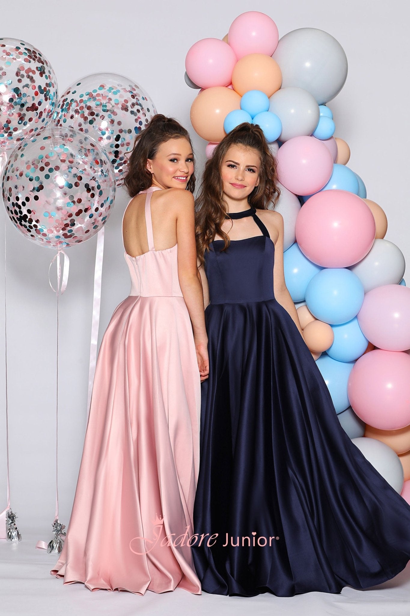 Pink dress junior boutique best sale